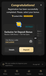 Wolf.io Casino WB Screenshot