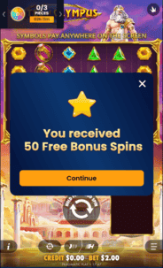 FreakyBillion Casino game Screen