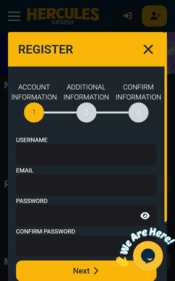 hercules casino screenshot 4