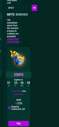 SpinBettor_casino_gifts