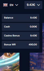 europe777 casino screenshot 1