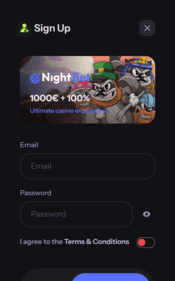 nightbet casino screenshot 4