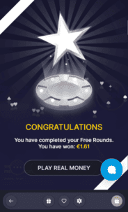 Spinvibe Casino Win Game Screen