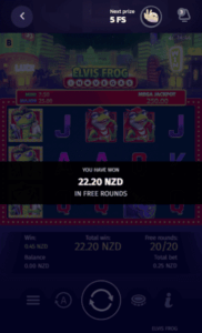 21Bit Casino Win Screenshot