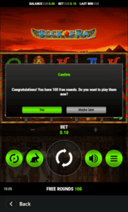 Iris Casino Game Screen