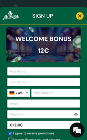 Mr Baron Casino: 250% Up To €/$ 2000 Welcome Bonus