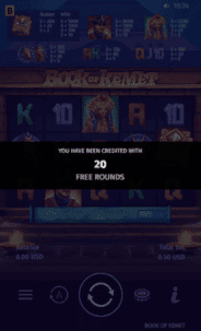 ZunaBet Casino Game Screen