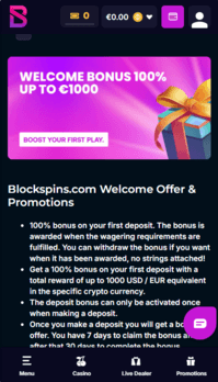 BlockSpins_Casino_welcomebonus