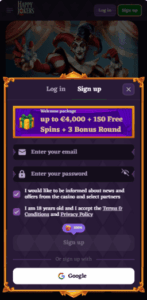 Happyjokers_casino_signup