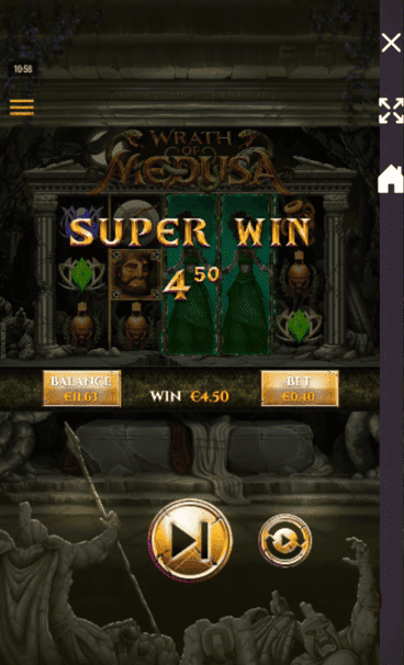 jackspay casino wrathofmedusa screenshot