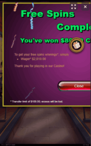 ronin slots casino win screenshot