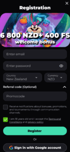 Slotornado Casino Registration