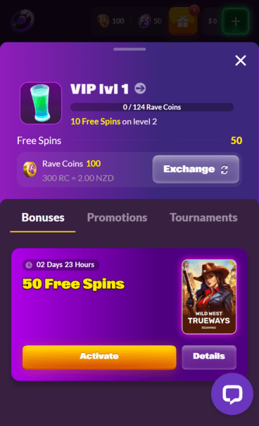 Slotrave Casino ndb screenshot