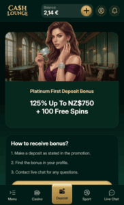 CashLounge Casino WB Screenshot