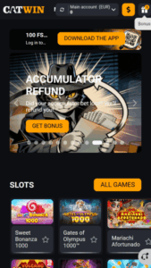 CatWin Casino Registration