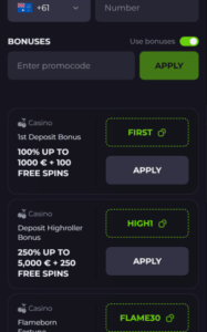 drakaris casino code screenhsot 