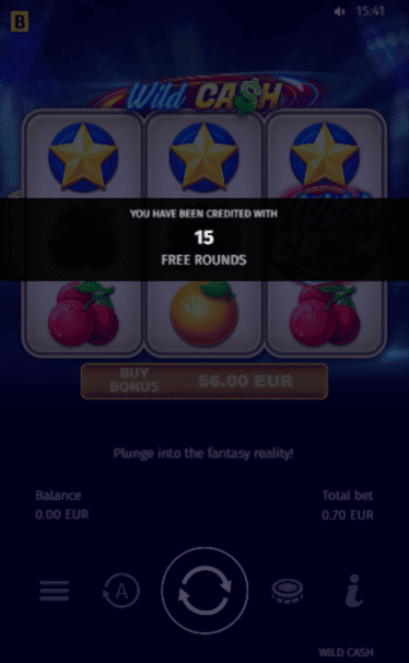 HornetBet Casino Free Spins Screenshot