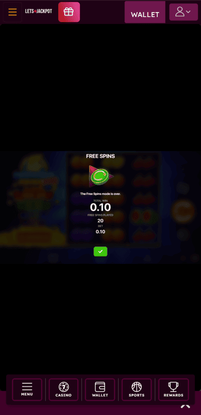 letsjackpot_casino_fs_winnings Let's Jackpot Casino FS Winnings