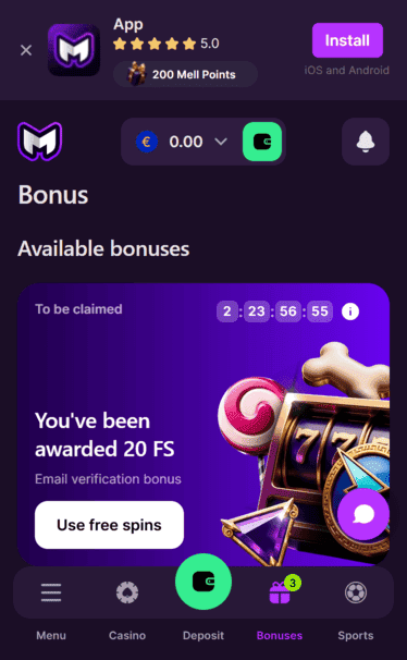 Mellstroy Casino NDB Screenshot