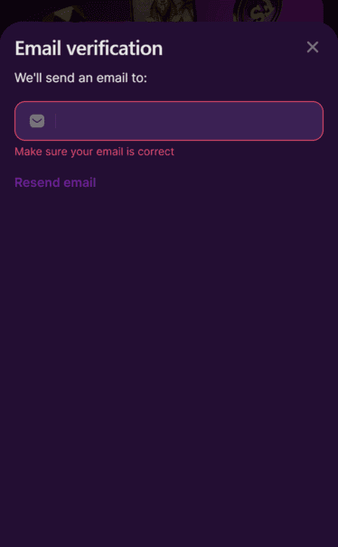 Mellstroy Casino Verification Screenshot