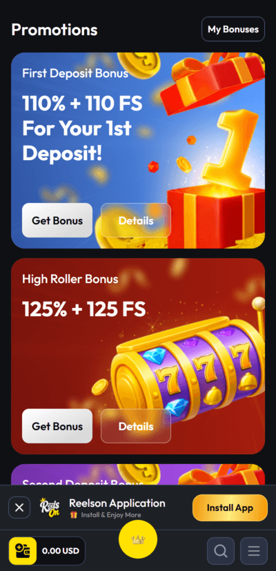 Reelson Casino Promotions