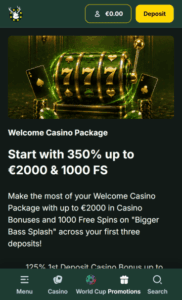 SpinStag Casino Bonus Banner