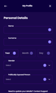 Wazbee Casino profile screenshot