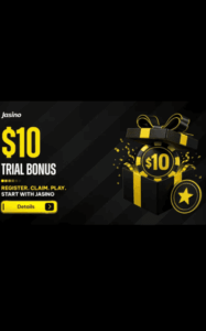 jasino casino bonus screenshot