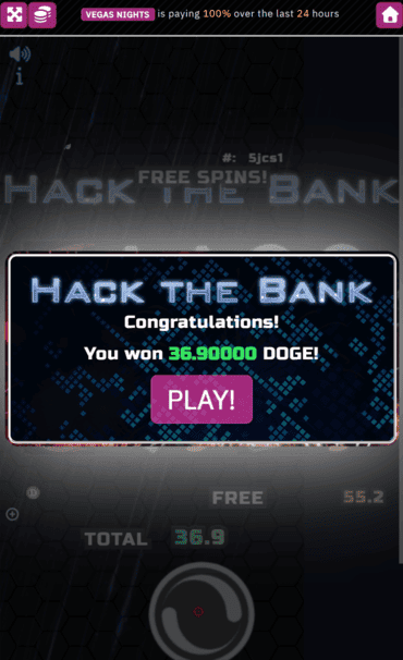 8Bet Casino win screenshot