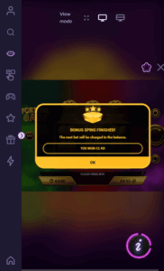 Maggico Casino win screenshot