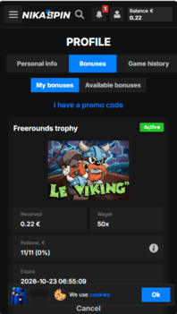 NikaSpin_Casino_10free_spins_win