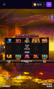 BlindBet Casino win screenshot
