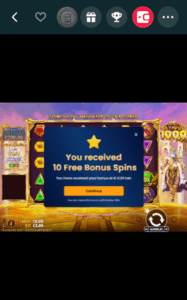 gluckbet casino 10fs screenshot