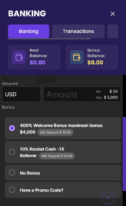 Lunaris Casino WB screenshot