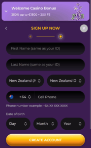Spinimax Casino profile screenshot